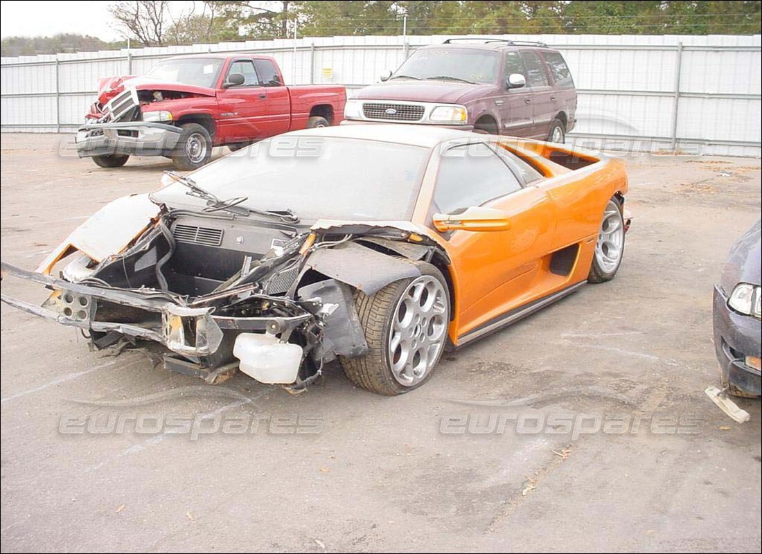 Lamborghini Diablo 6.0 (2001) with 4,000 Miles, being prepared for breaking #5