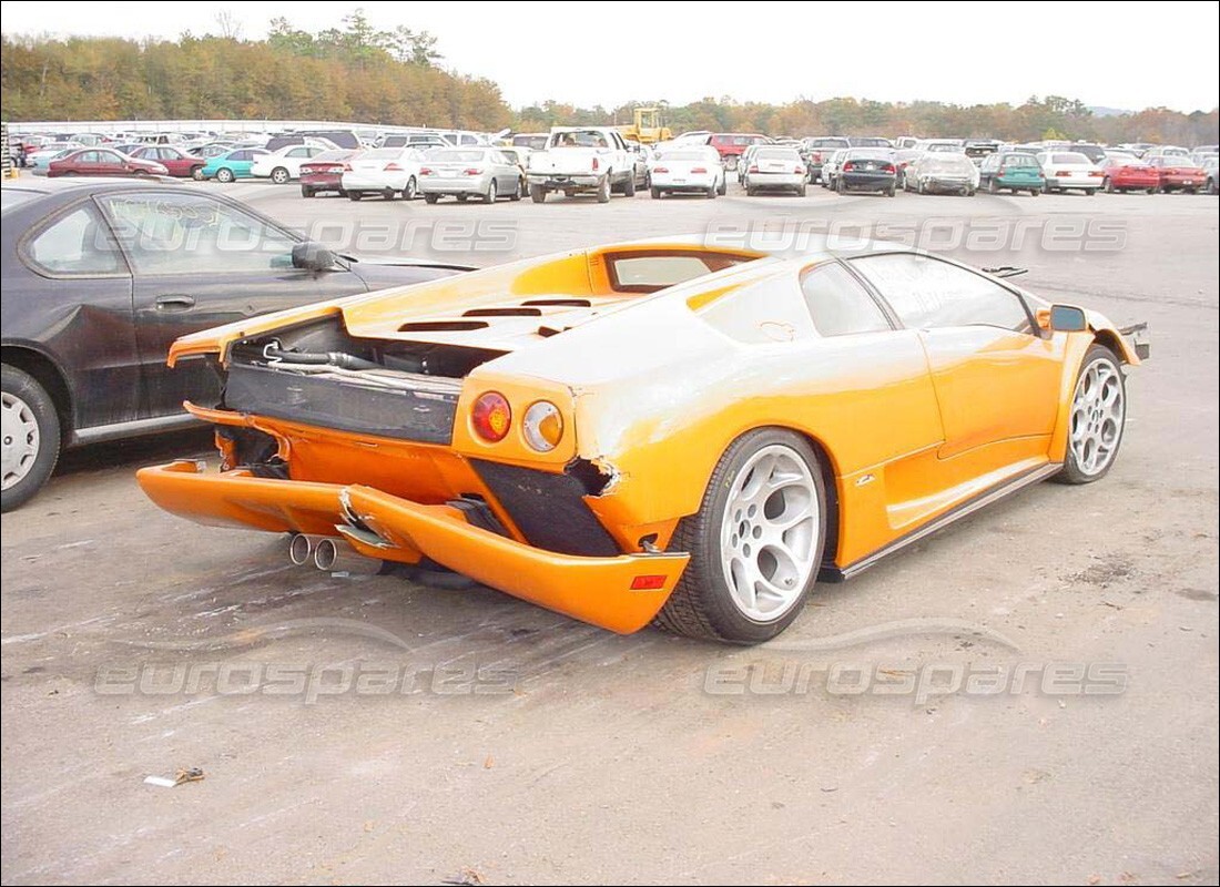 Lamborghini Diablo 6.0 (2001) with 4,000 Miles, being prepared for breaking #2