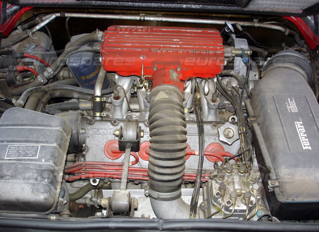 Ferrari 308 Quattrovalvole (1985) with 29,151 Miles, being prepared for breaking #5