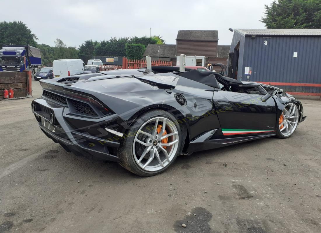 Lamborghini PERFORMANTE SPYDER (2019) with 1,589 Miles, being prepared for breaking #4