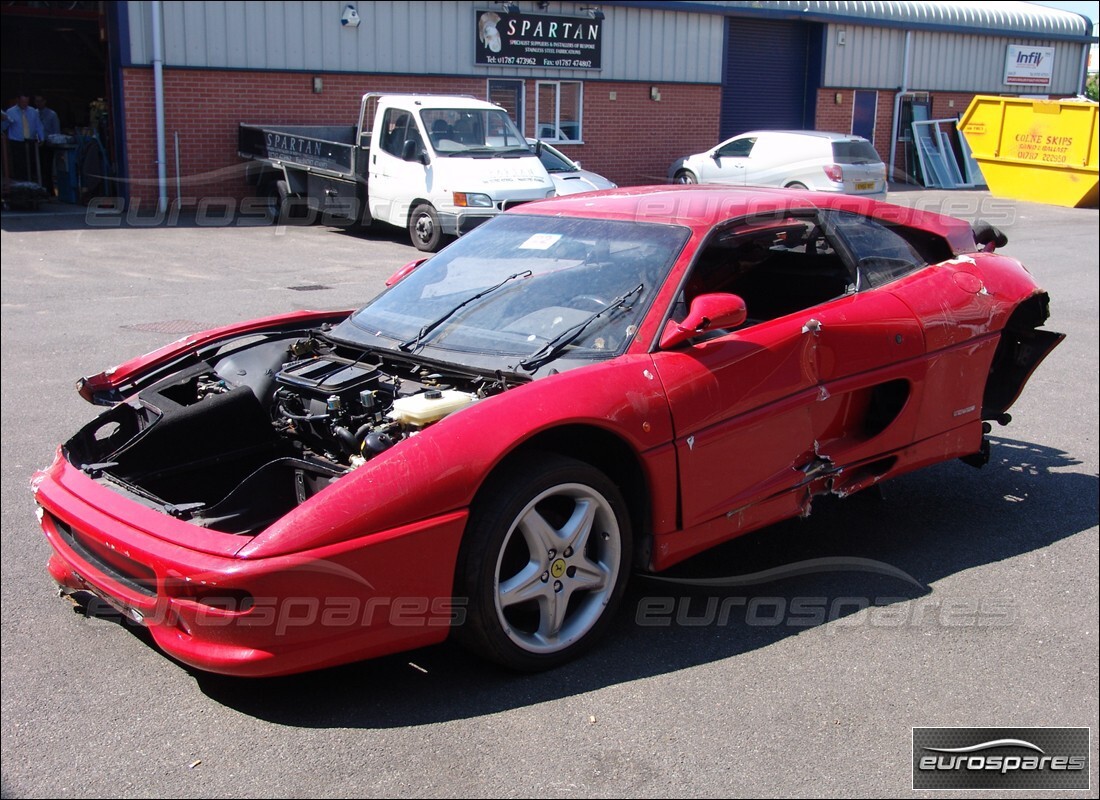 Ferrari 355 (2.7 Motronic) with 50,396 Kilometers, being prepared for breaking #2