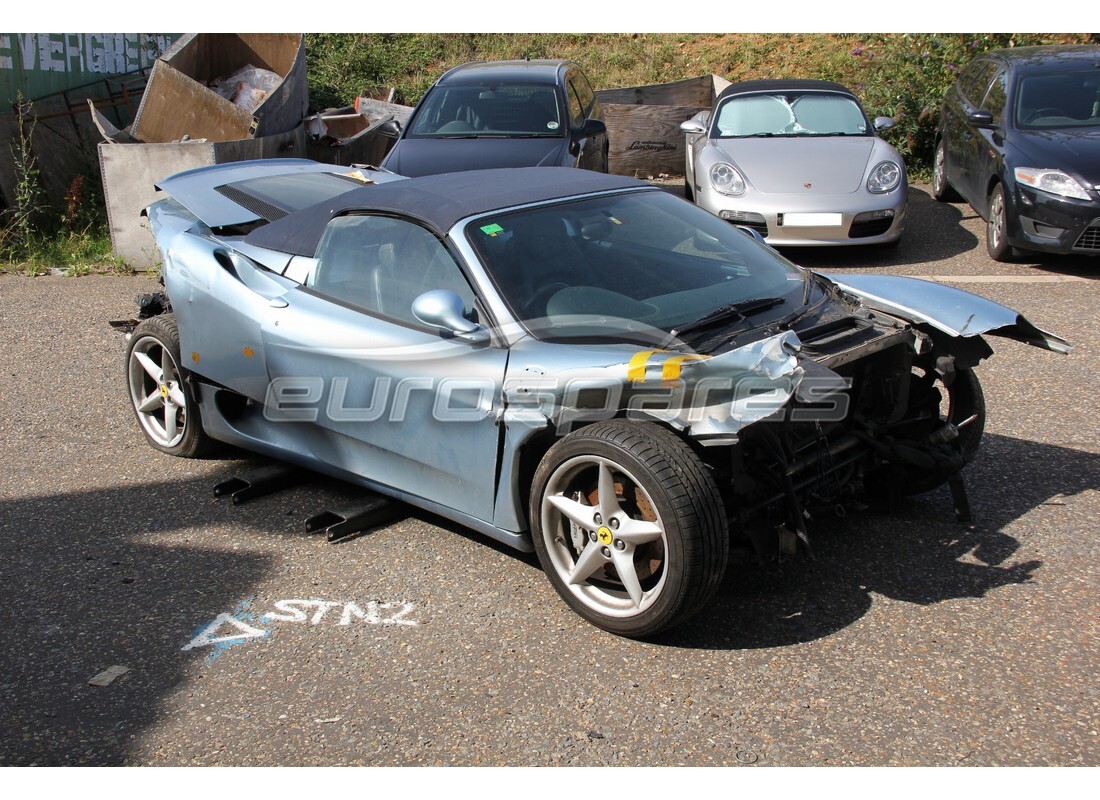 Ferrari 360 Spider with 57,000 Miles, being prepared for breaking #7