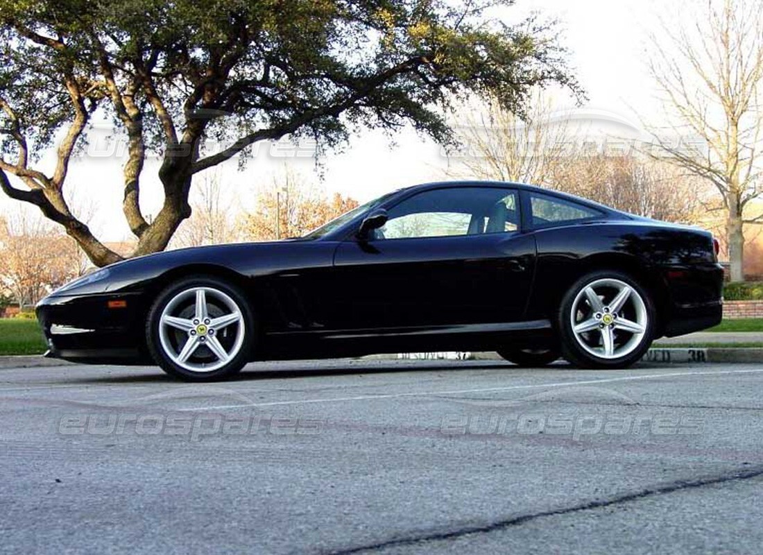 Ferrari 575M Maranello getting ready to be stripped for parts at Eurospares