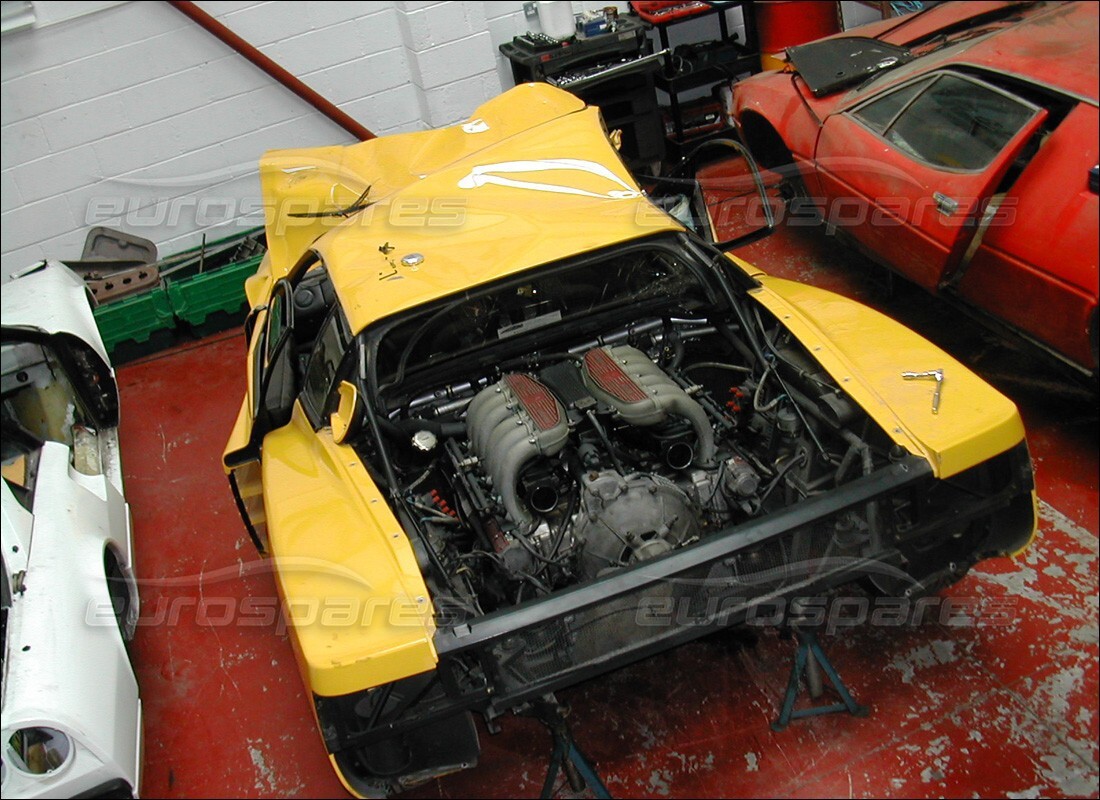Ferrari 512 TR with 27,000 Miles, being prepared for breaking #4