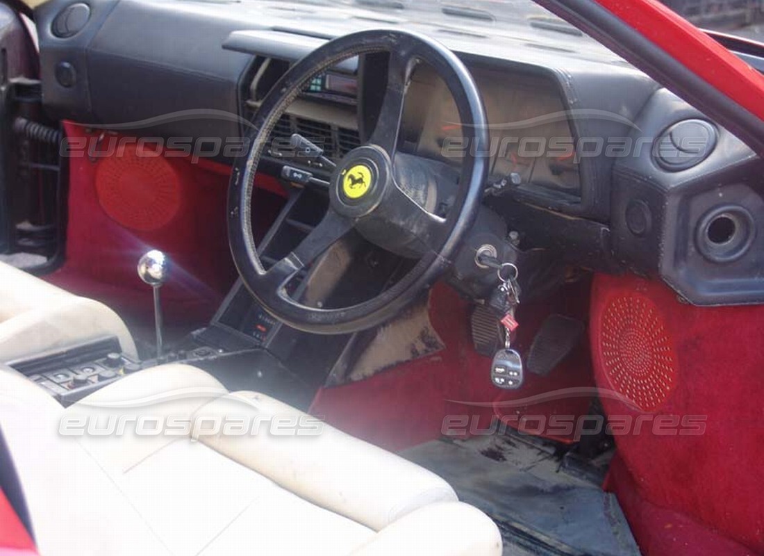 Ferrari Testarossa (1990) with 13,021 Miles, being prepared for breaking #5
