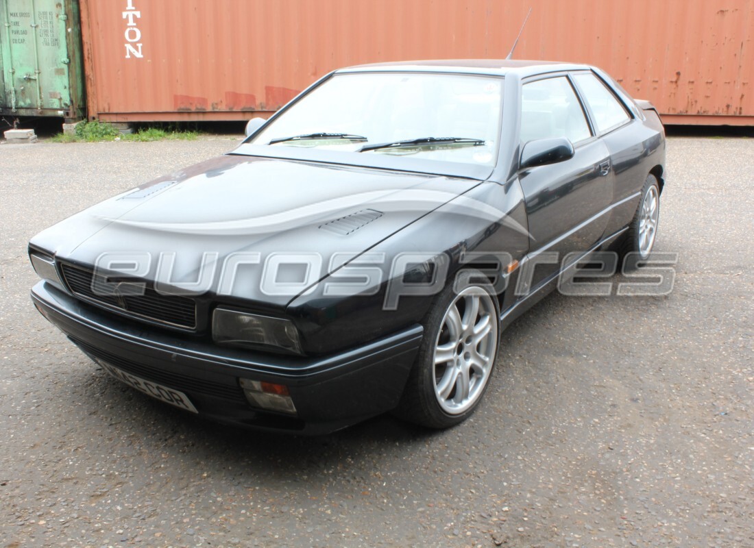 Maserati Ghibli 2.8 (ABS) getting ready to be stripped for parts at Eurospares