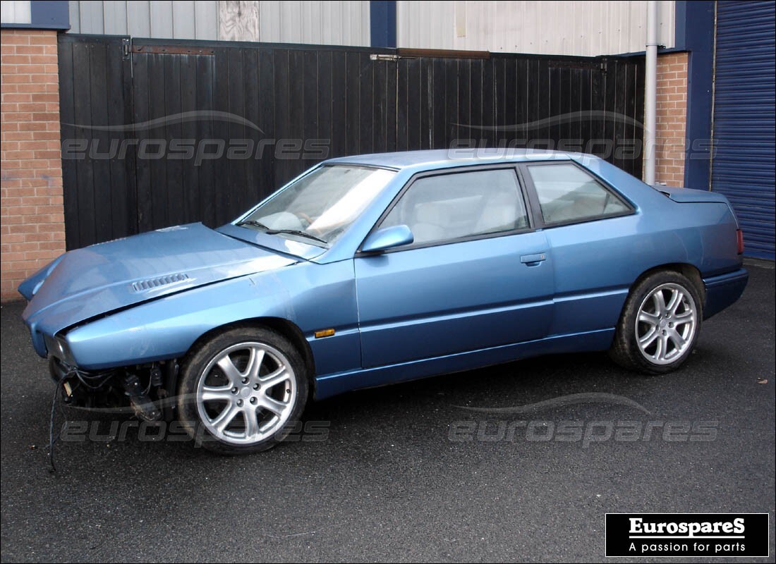 Maserati Ghibli 2.8 (ABS) getting ready to be stripped for parts at Eurospares