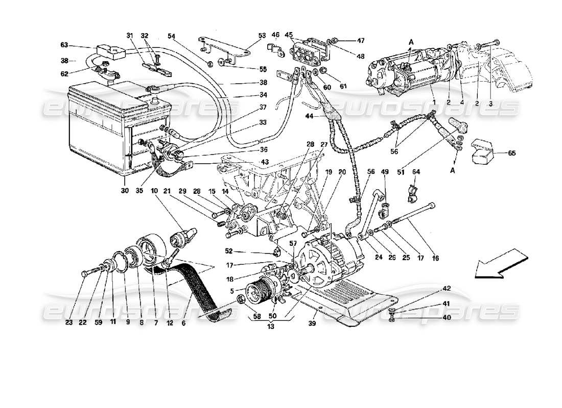 Part diagram containing part number 156653