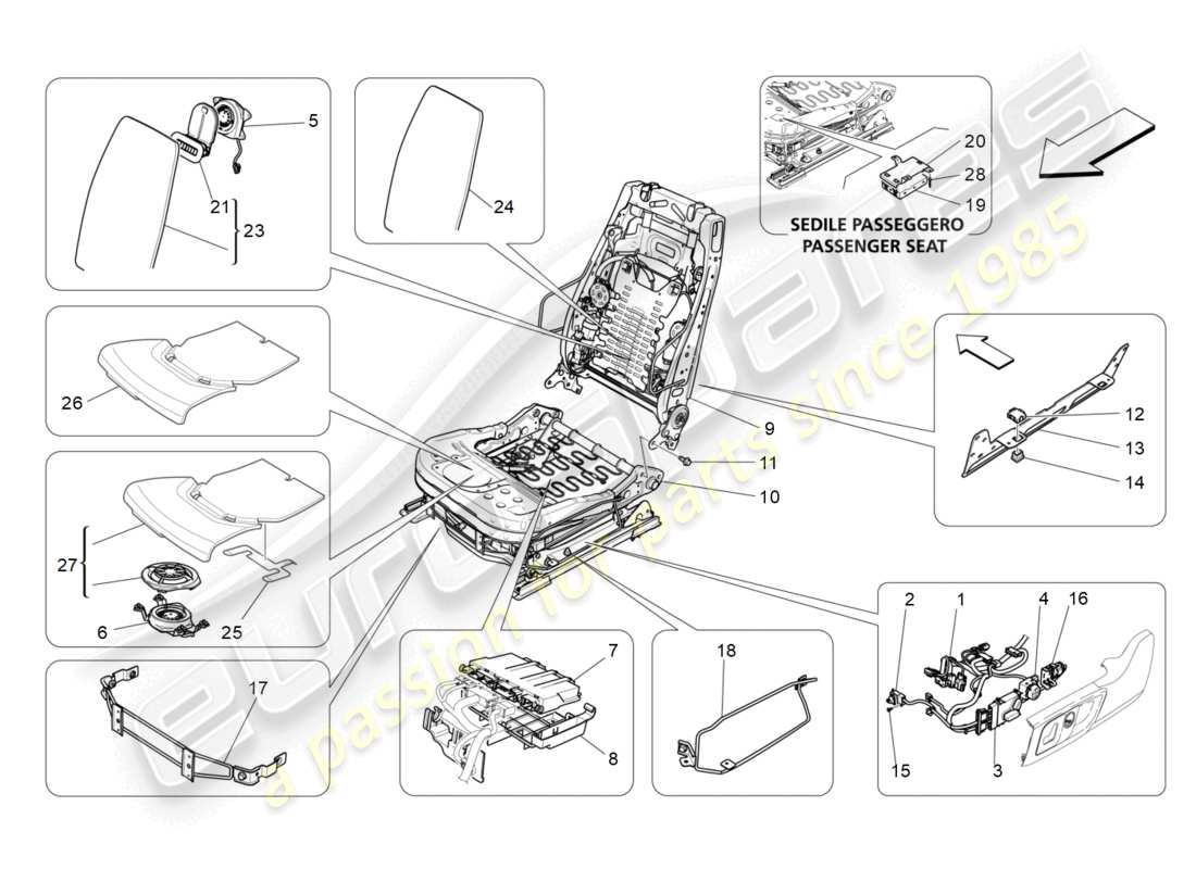 Part diagram containing part number 670007825