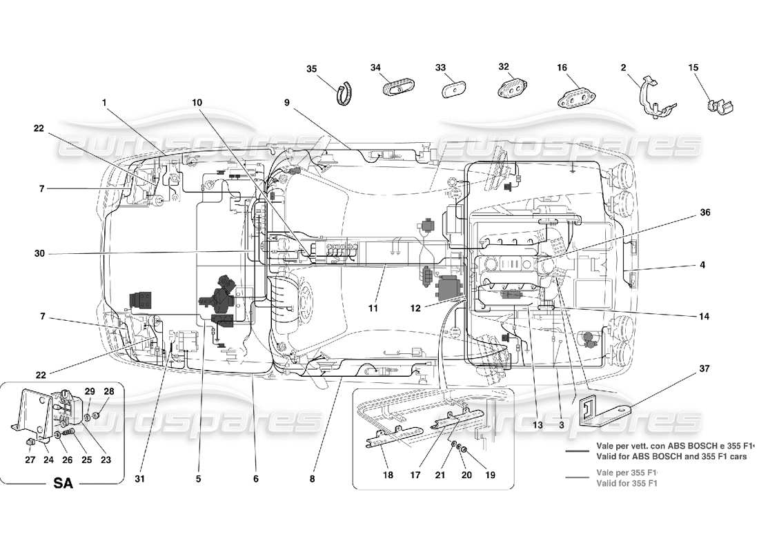 Part diagram containing part number 170458