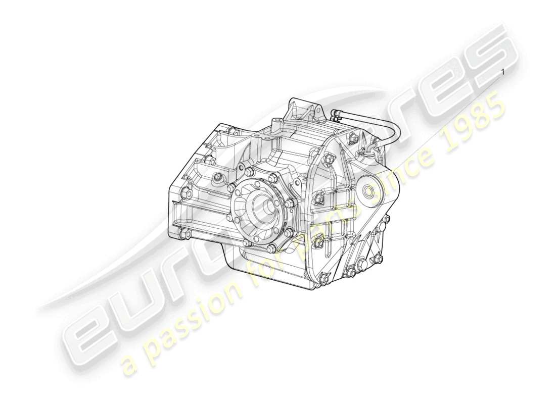 Lamborghini Reventon FINAL DRIVE, COMPLETE REAR Part Diagram