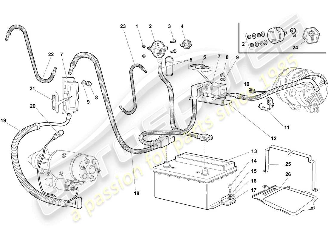 Part diagram containing part number 0061008156