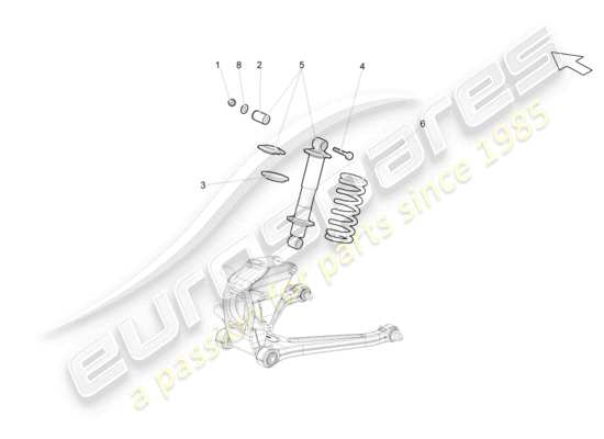 a part diagram from the Lamborghini LP560-4 Coupe (2012) parts catalogue