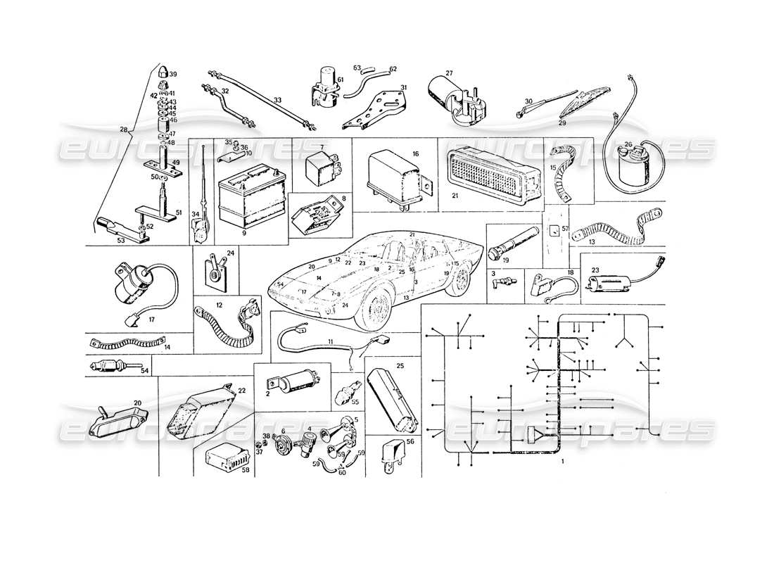 Part diagram containing part number 107 ME 60013