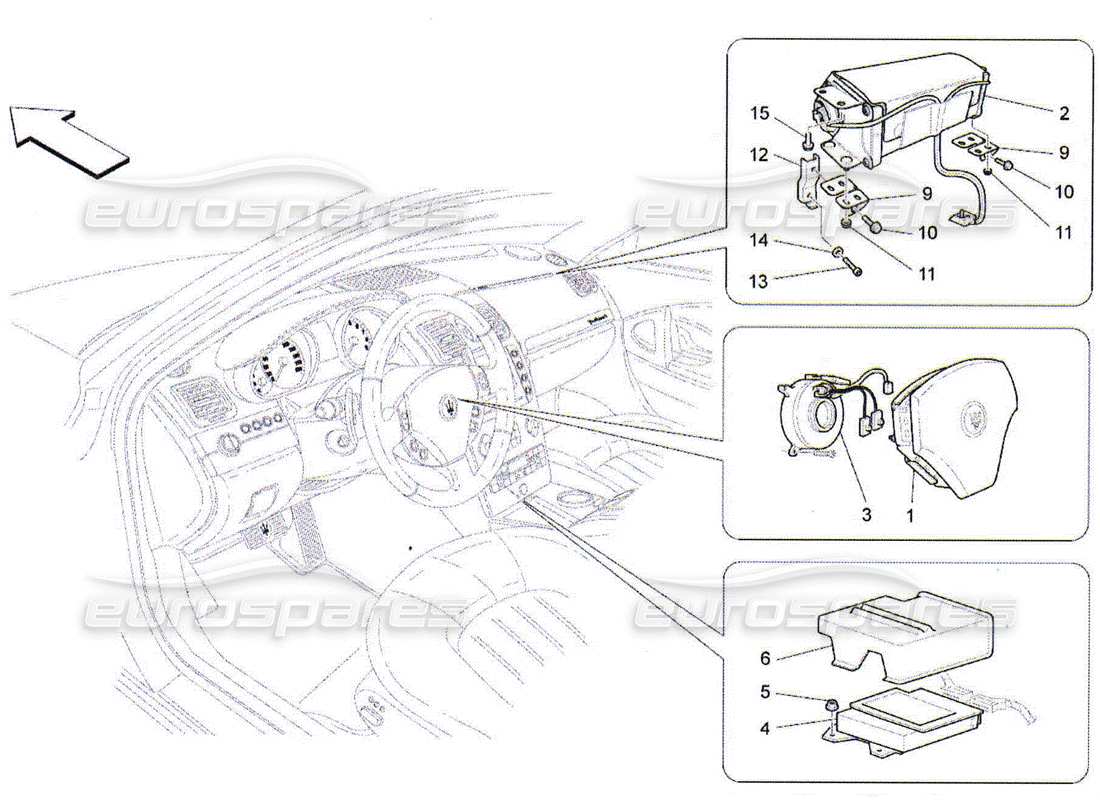 Part diagram containing part number 16201224