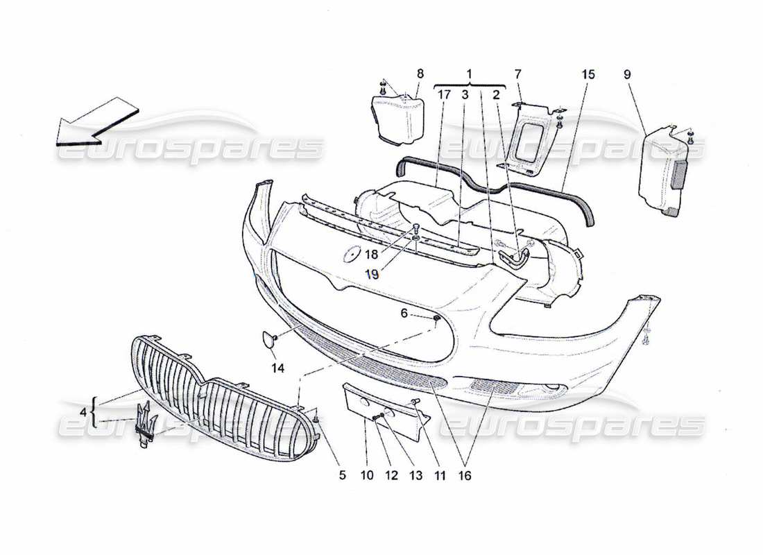 Part diagram containing part number 980139740