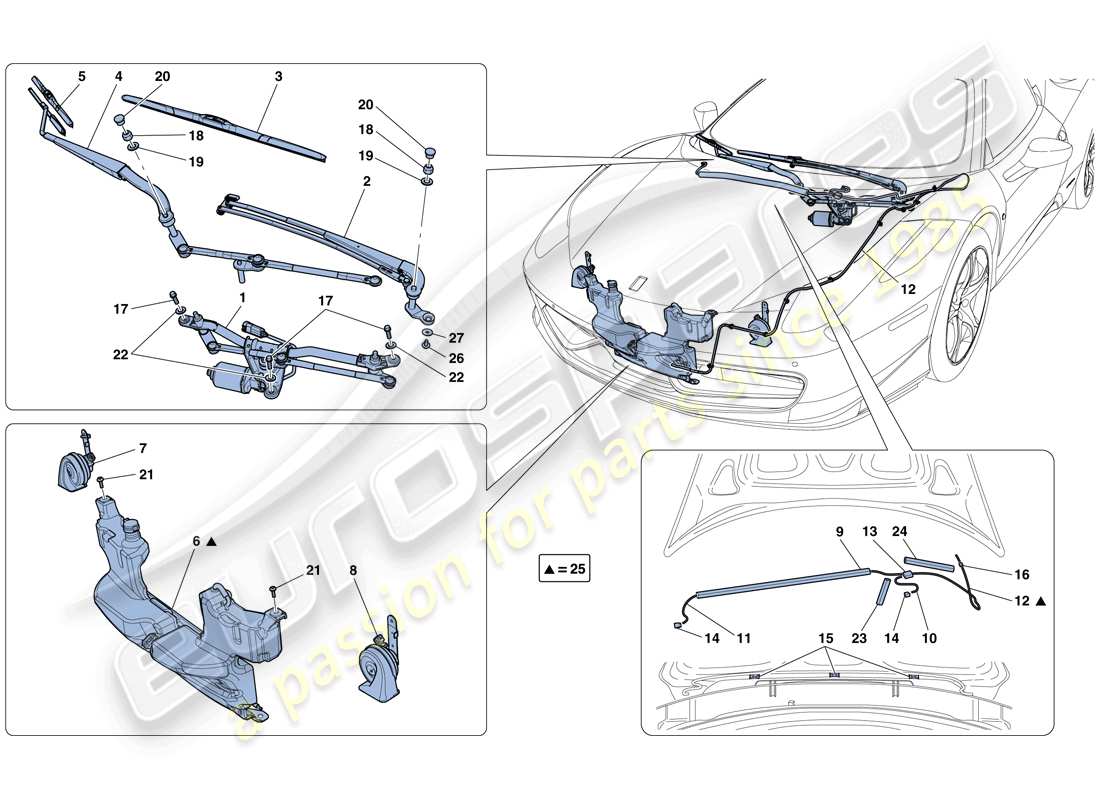 Part diagram containing part number 256356