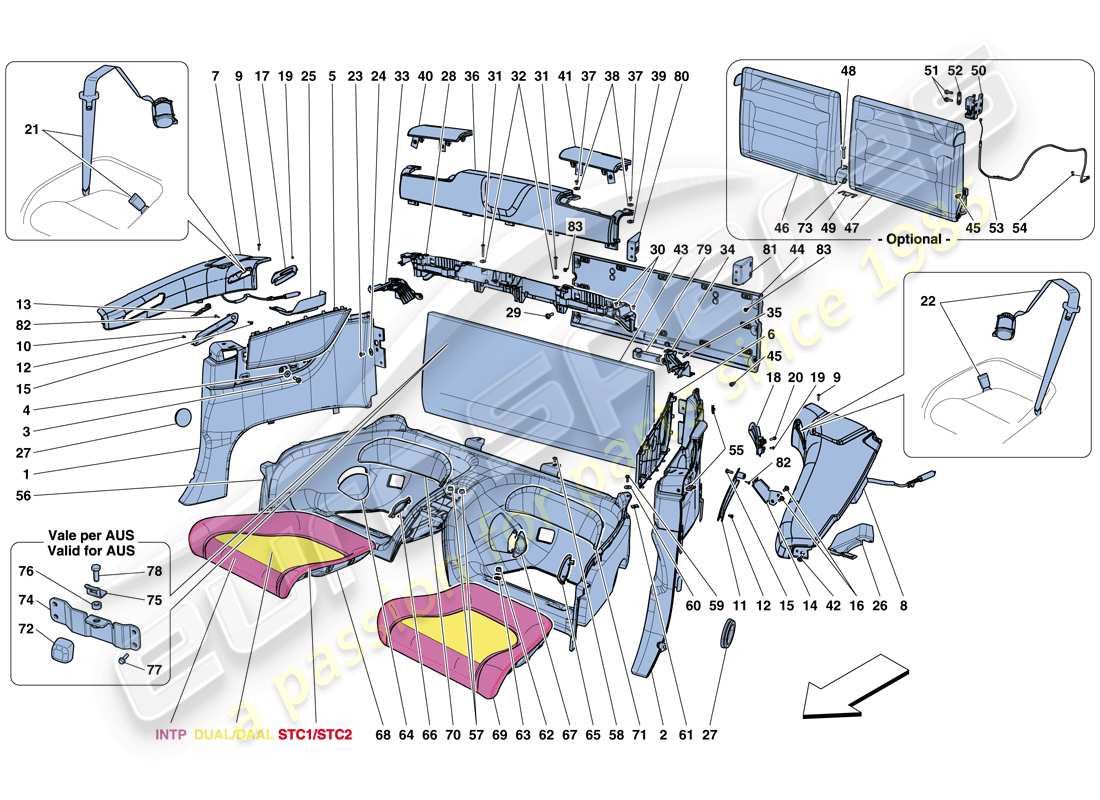 Part diagram containing part number 13271814