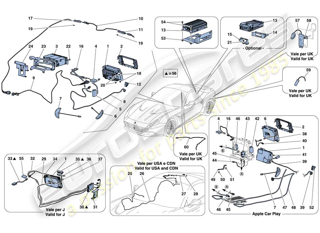 Part diagram containing part number 316864