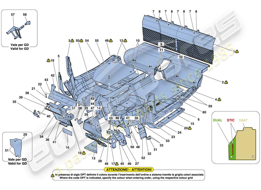 Part diagram containing part number 87186800