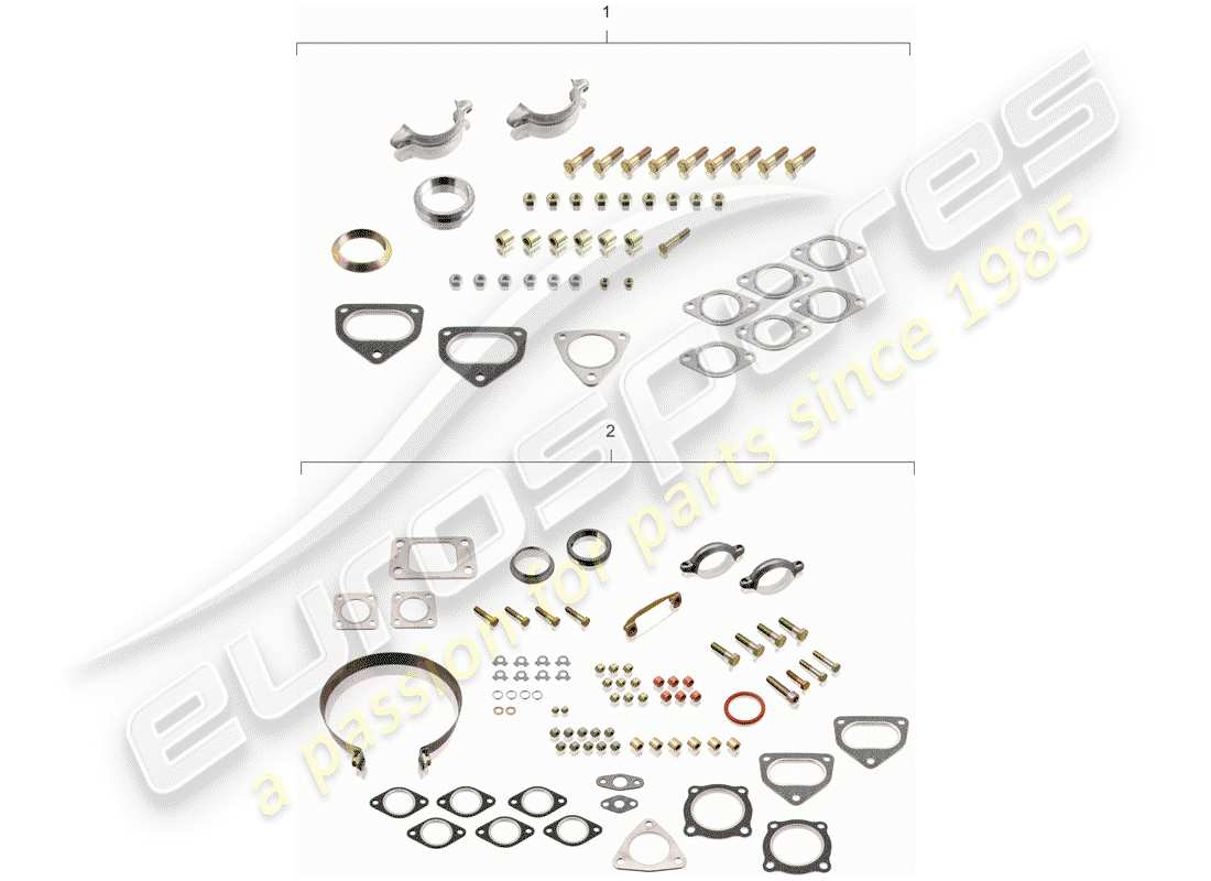 Porsche 911 (1980) MAINTENANCE SET - REPAIR KIT Part Diagram