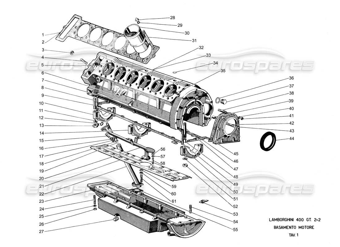 Part diagram containing part number 003301304