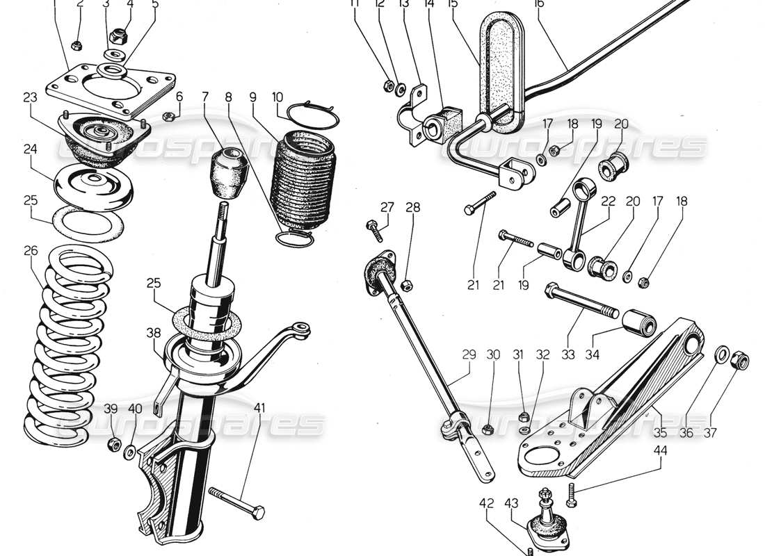 Part diagram containing part number 005206915