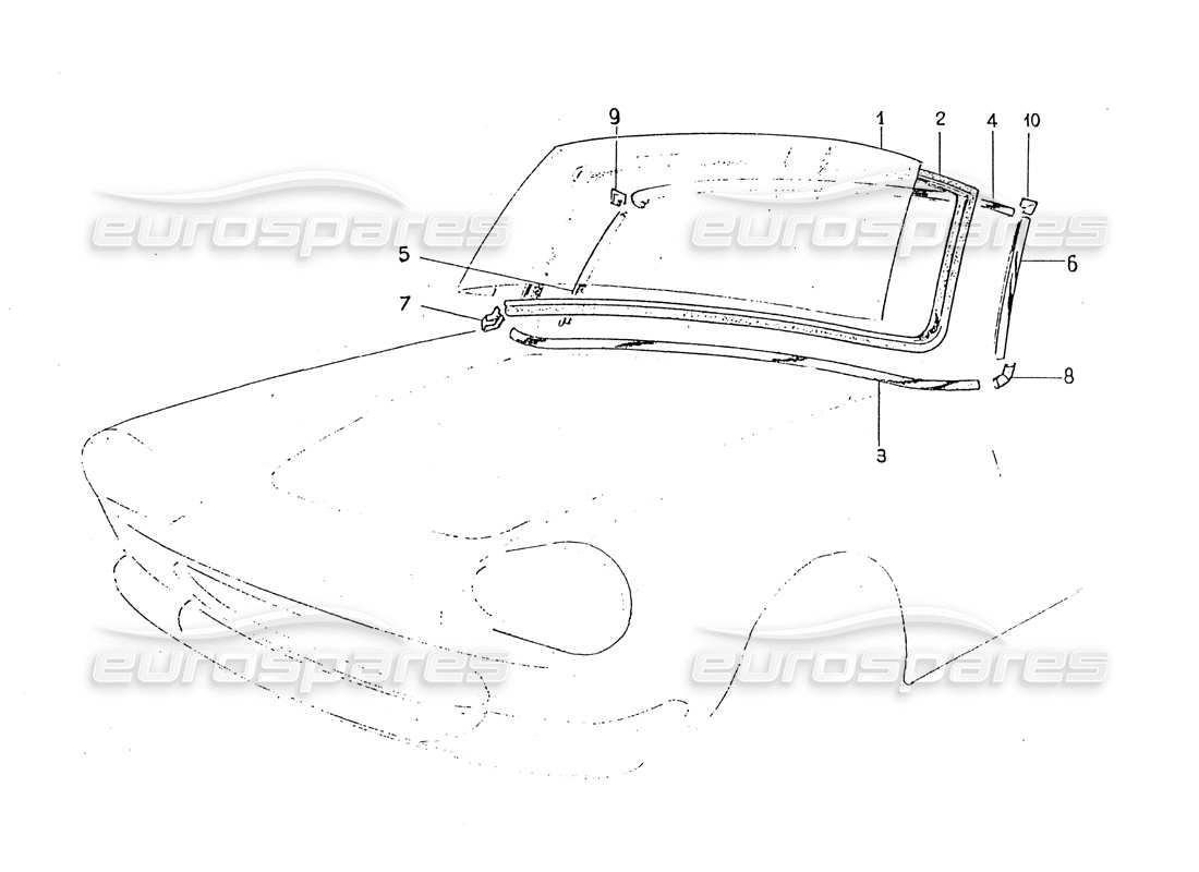 Part diagram containing part number 242-40-004-00