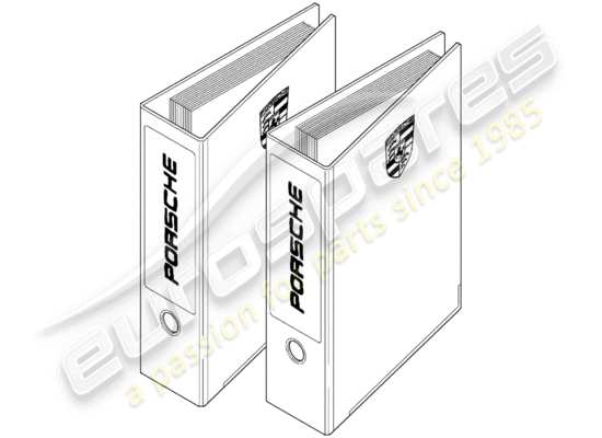 a part diagram from the Porsche After Sales lit. (1997) parts catalogue