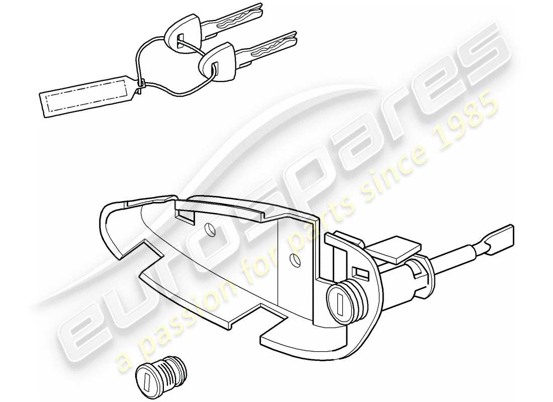 Porsche 997 (2006) repair kits Part Diagram