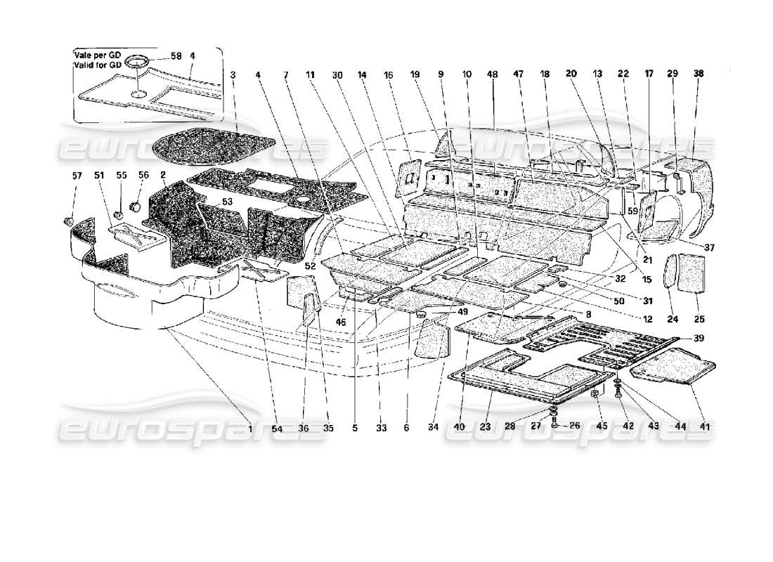 Part diagram containing part number 63081500