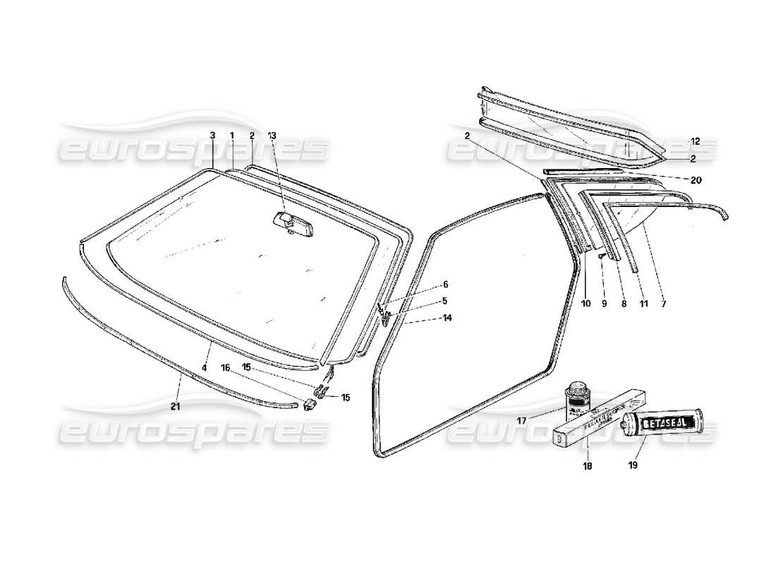 Part diagram containing part number 62397700