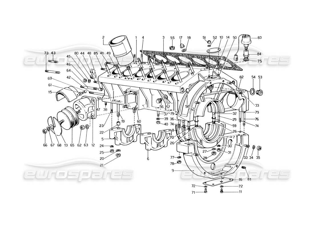 Part diagram containing part number 100084