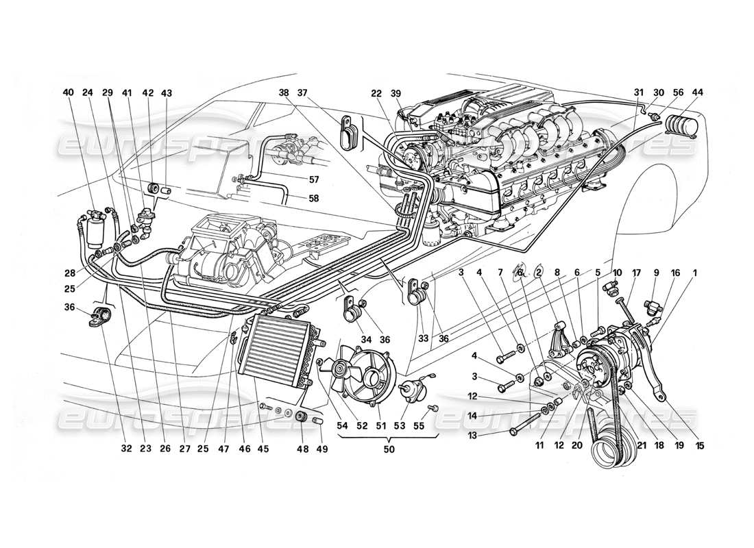 Part diagram containing part number 123205