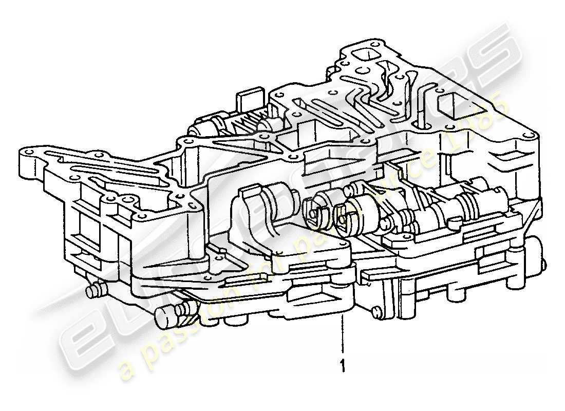 Porsche Replacement catalogue (2009) SWITCH UNIT Part Diagram