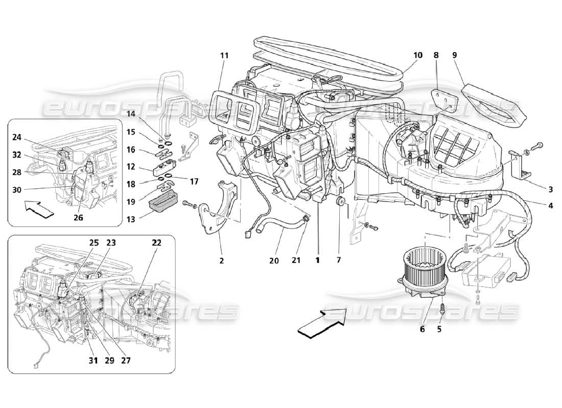 Part diagram containing part number 68887800