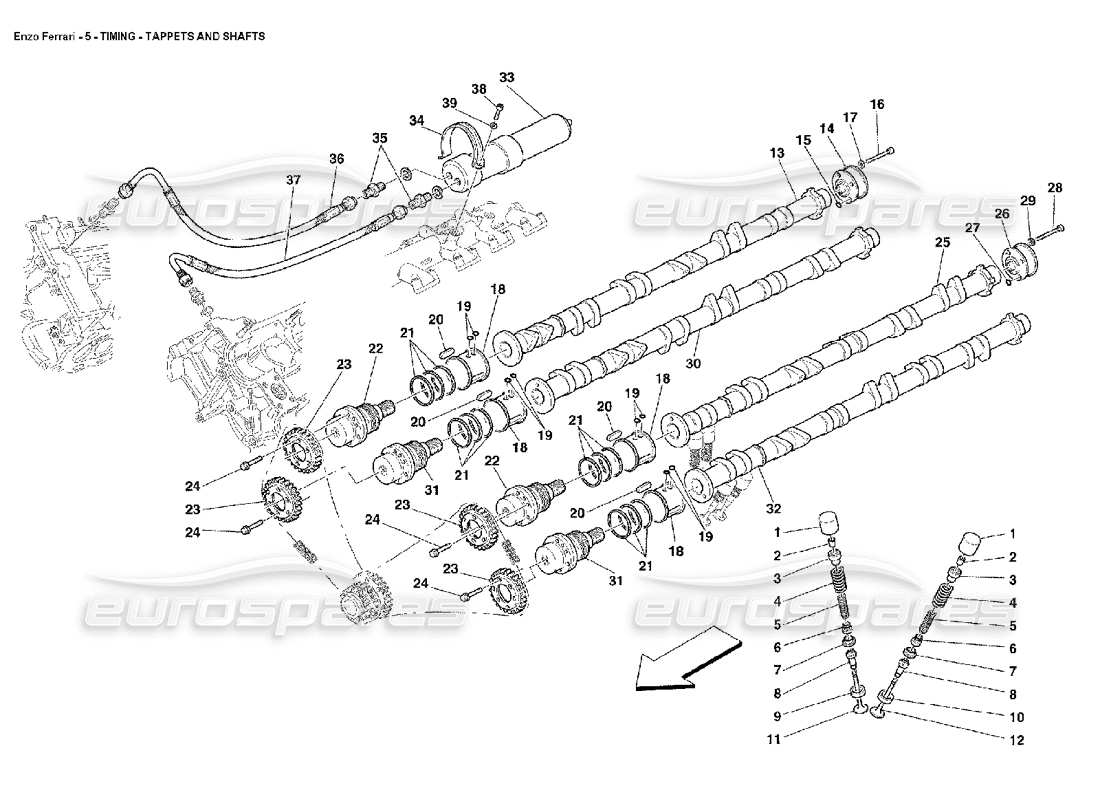 Part diagram containing part number 134701