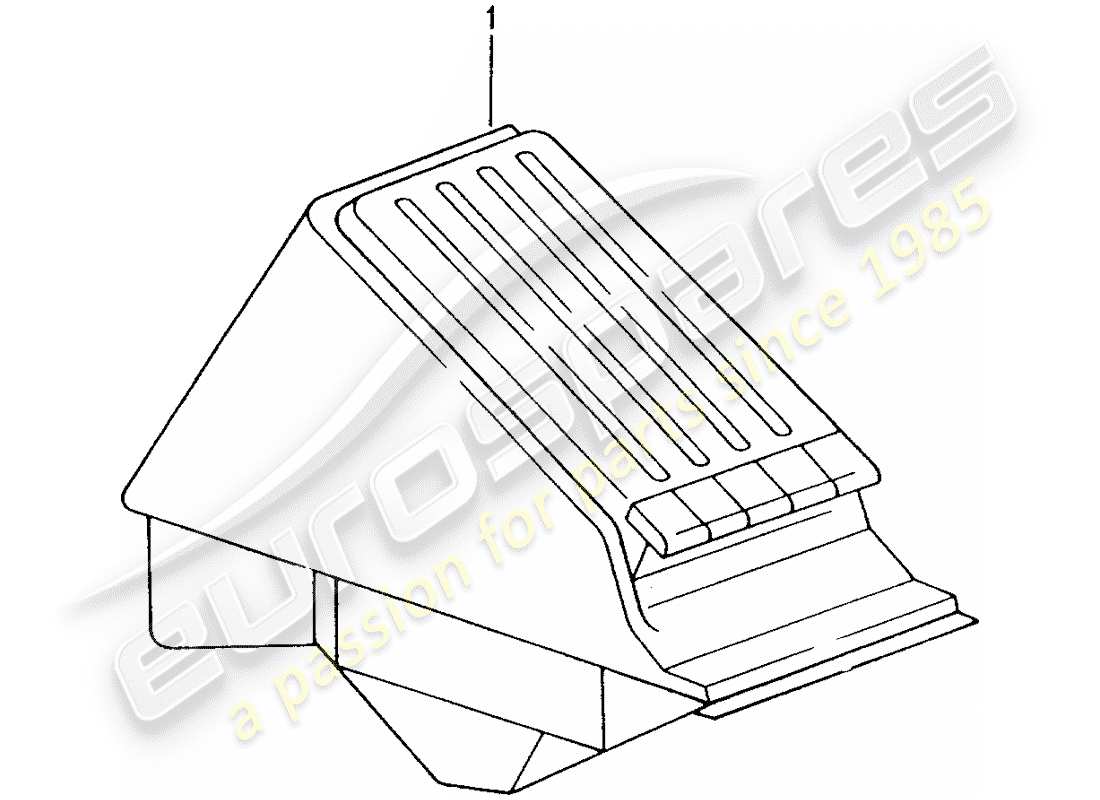 Porsche Tequipment catalogue (1996) BOX FOR CDS Part Diagram