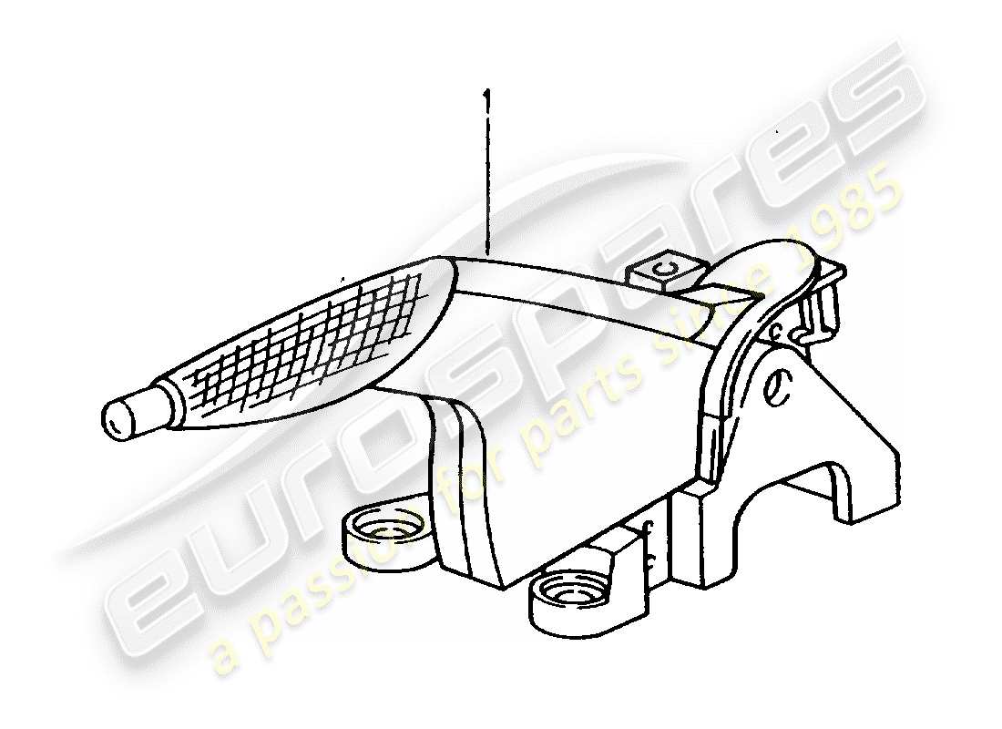 Porsche Tequipment catalogue (1998) HAND BRAKE LEVER Part Diagram