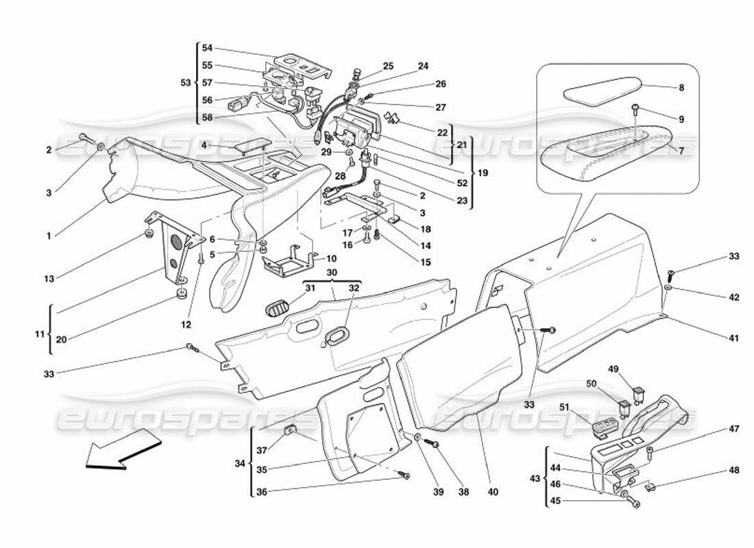 Part diagram containing part number 66400600