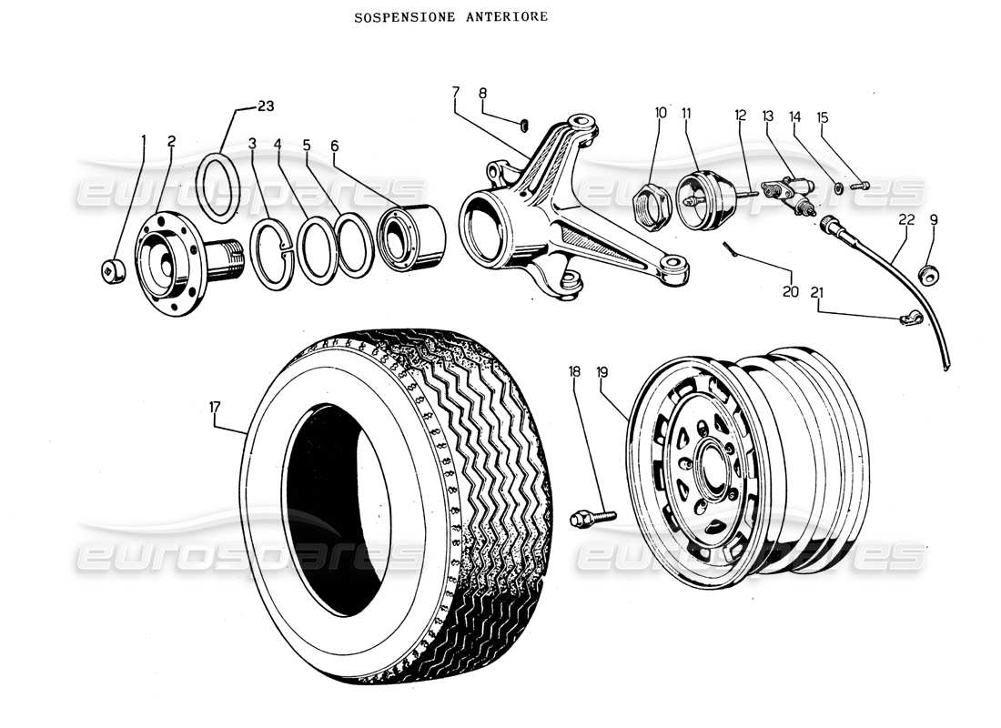 Part diagram containing part number 005110303