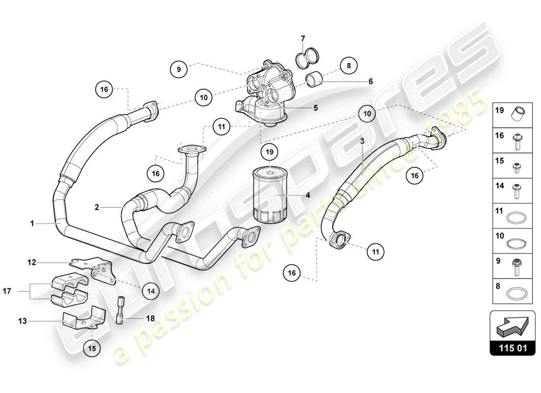 Part diagram containing part number WHT004894