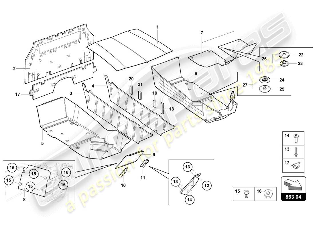 Part diagram containing part number N90931101