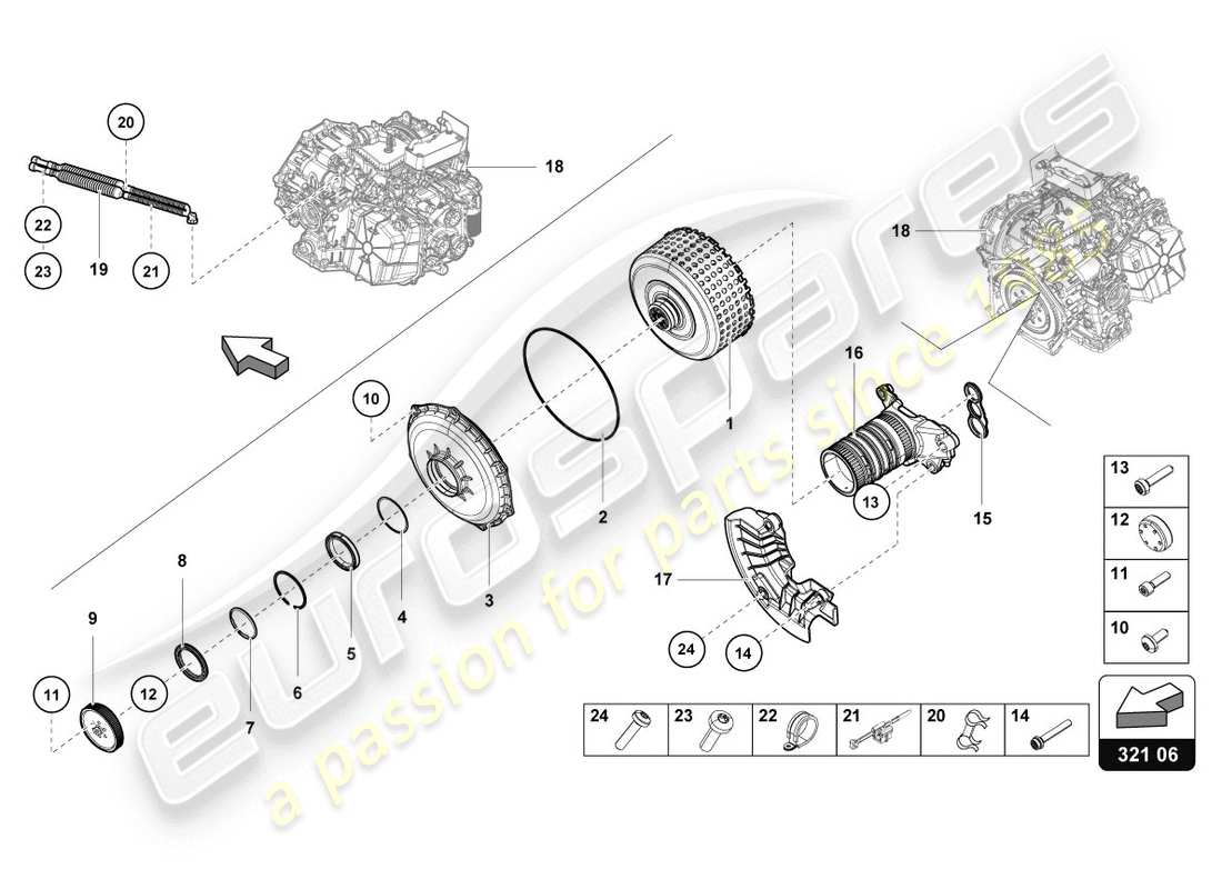 Lamborghini LP610-4 COUPE (2015) MULTI Parts Diagram