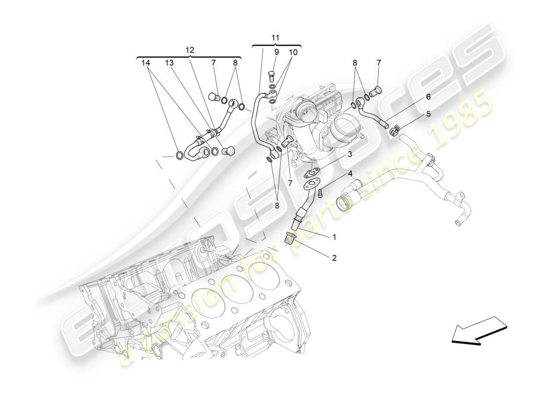 Part diagram containing part number 46328177