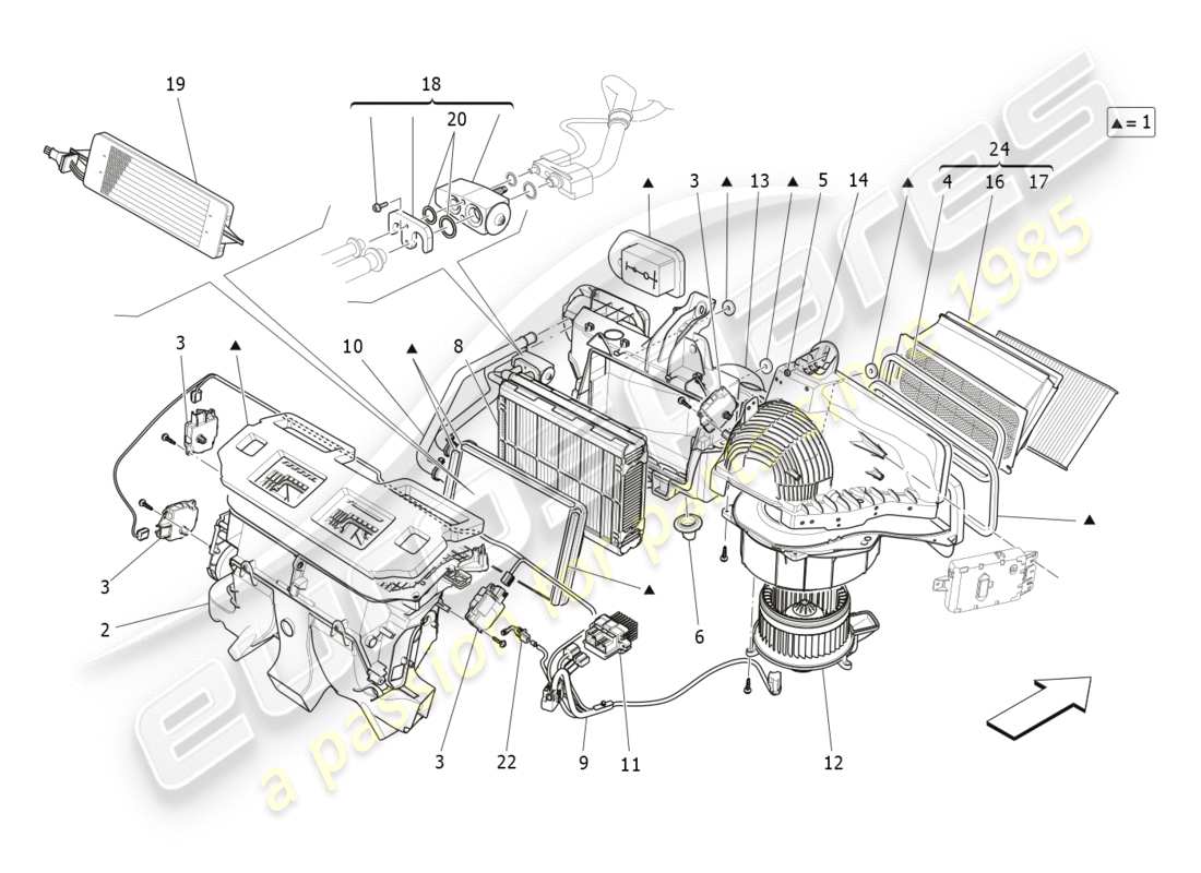 Part diagram containing part number 673000100