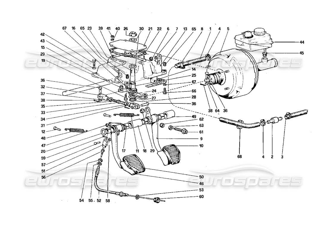 Part diagram containing part number 681075