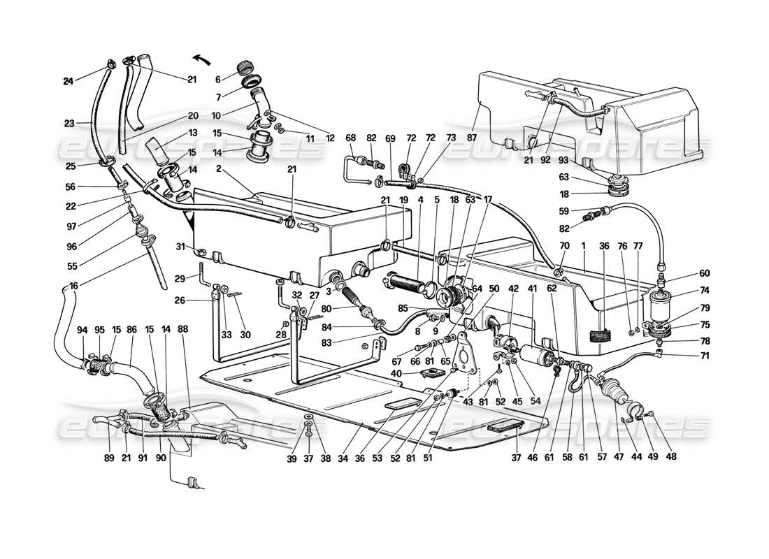 Part diagram containing part number 12174790