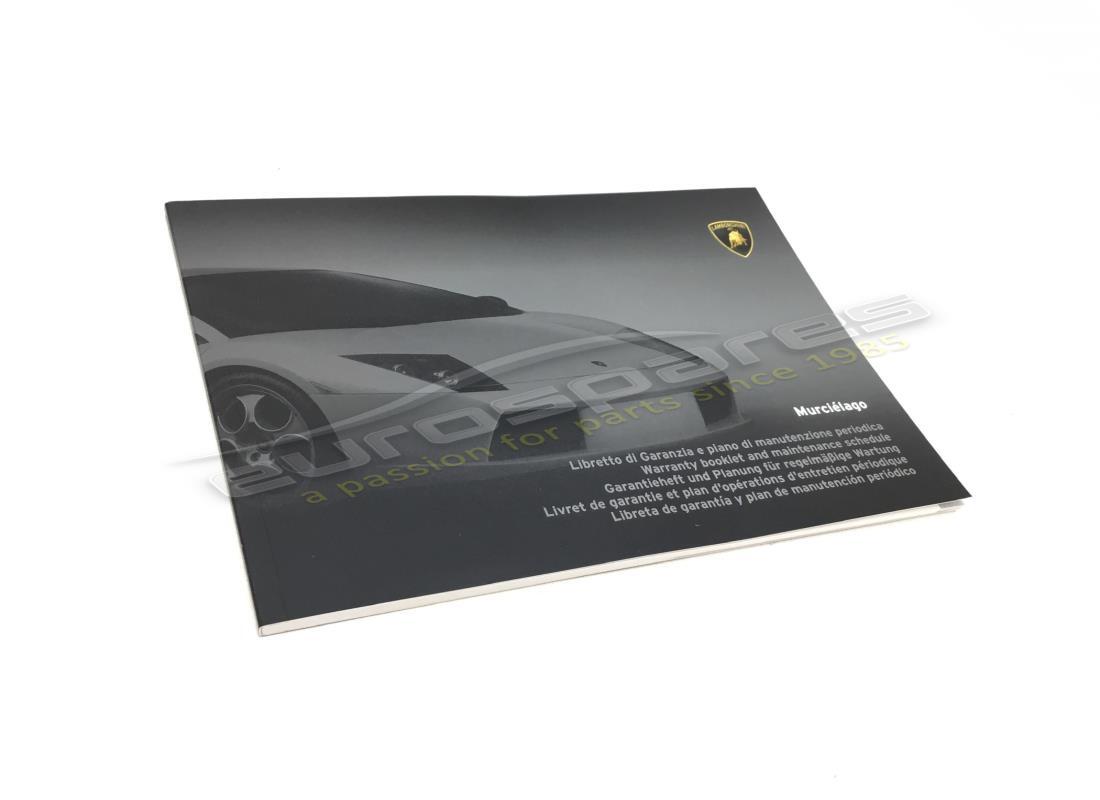 NEW Lamborghini SERVICE-CHECK BOOK. PART NUMBER 410012005C (1)