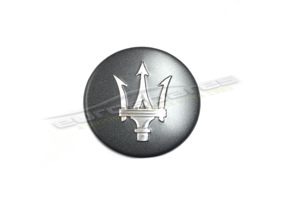 NEW Maserati WHEEL BADGE GRAFITE MATT. PART NUMBER 82330904 (1)